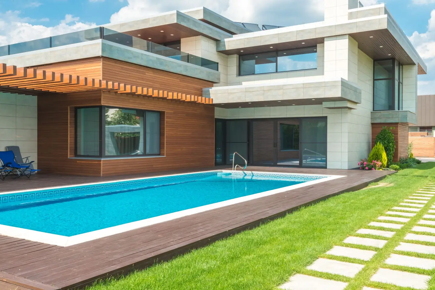 Swimming pool built in Tallwood, NSW